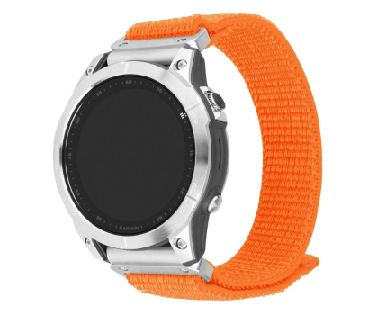 Pasek do smartwatchy FIXED Sporty Strap do Garmin Fenix QuickFit (26mm) pomarańczowy